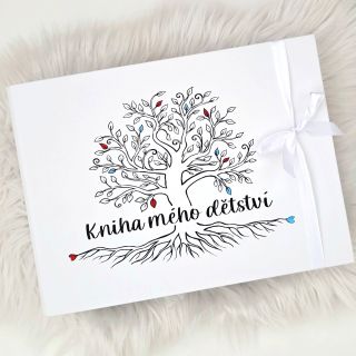 NOVINKA ❤️ Kniha mého dětství. Vytvořte svému miminku krásnou vzpomínkovou knihu na dětství. 😍 Součástí každé knihy jsou...